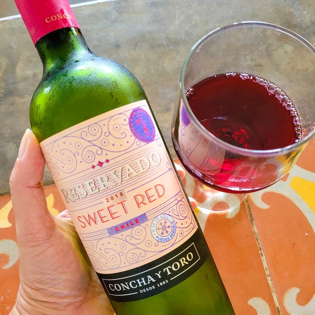Vinho Chileno Concha y Toro Reservado Sweet Red 750ml na Amazon