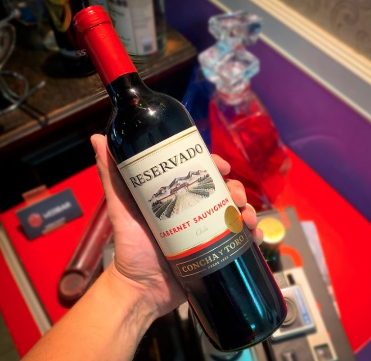 Vinho Chileno Reservado Cabernet Sauvignon 750ml na Amazon