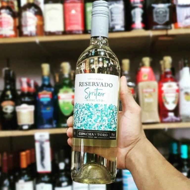 Vinho Chileno Reservado Moscato Spritzer 750ml na Amazon