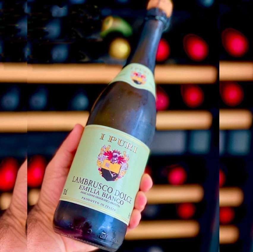 Vinho Italiano Lambrusco I Puri Branco 750ml na Amazon