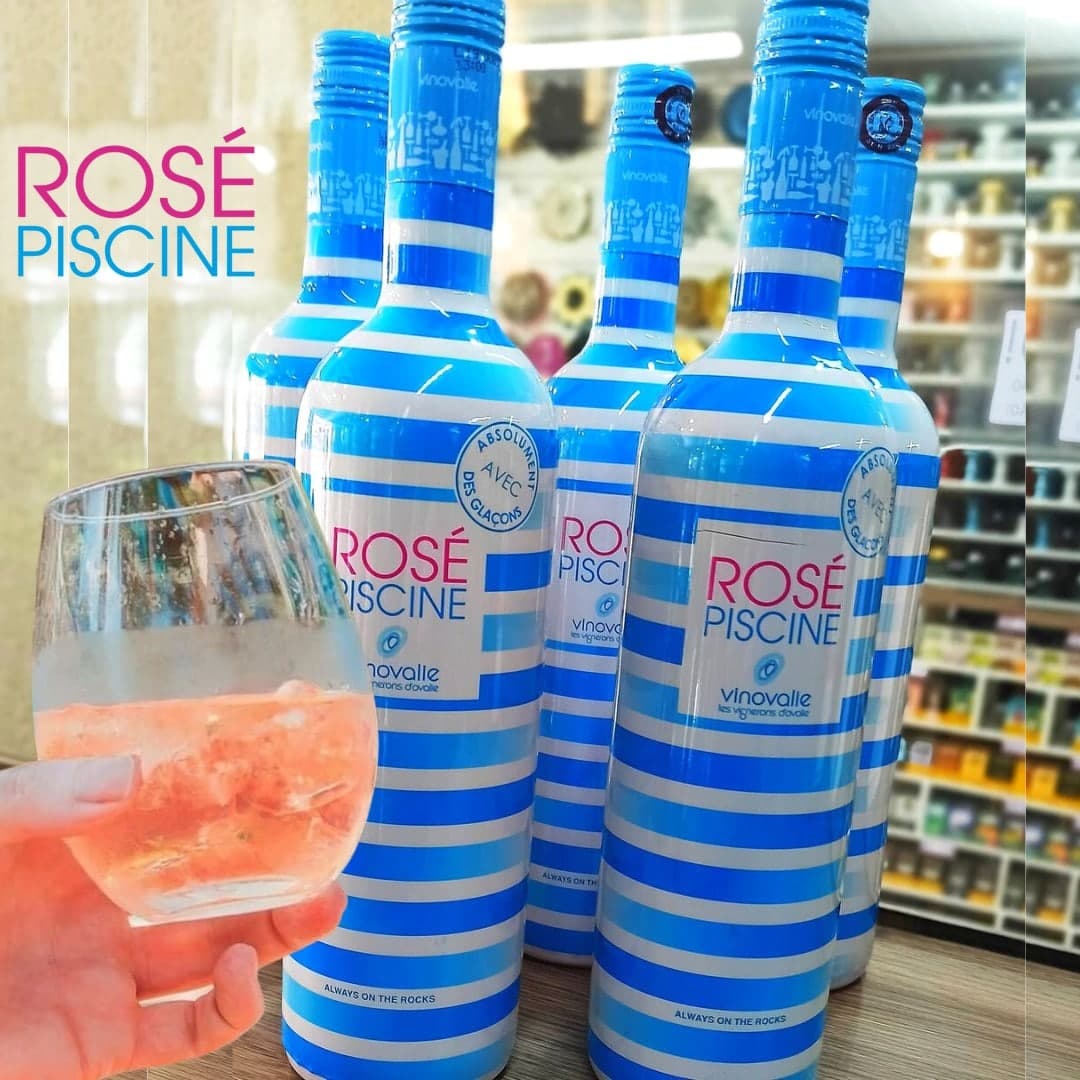 Vinho Rose Piscine Stripes Listras 750ml na Amazon