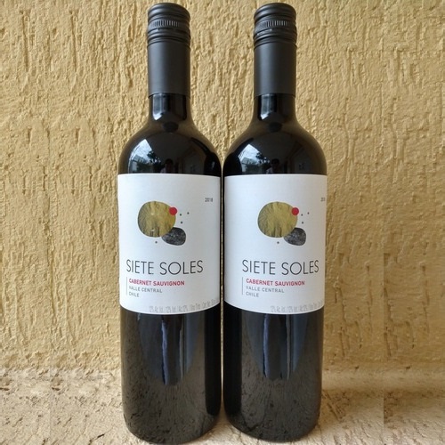 Vinho Tinto Chileno Cabernet Sauvignon Siete Soles – 750 ml na Carrefour