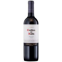 Vinho Tinto Chileno Concha Y Toro Casillero Del Diablo Merlot - 750ml na Casas Bahia