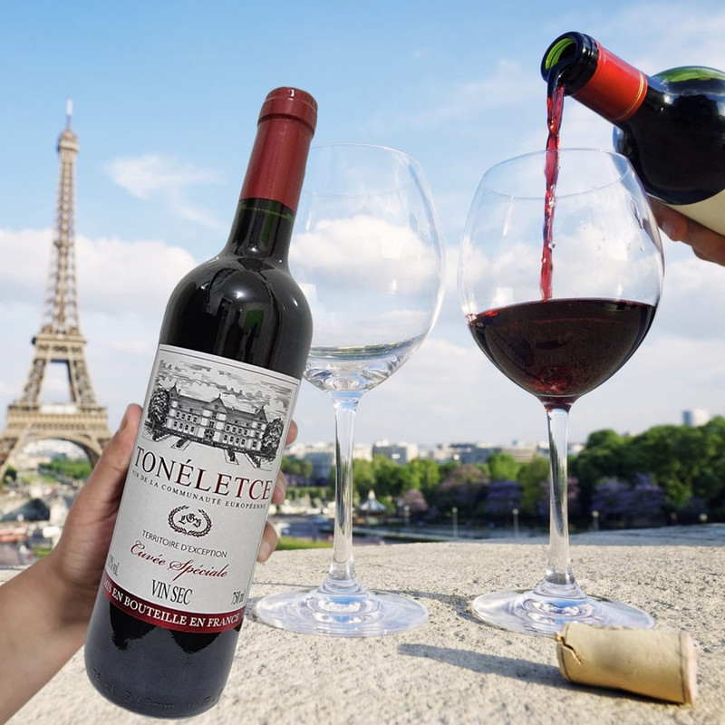 Vinho Tinto Francês Tonéletce 750ml na Amazon