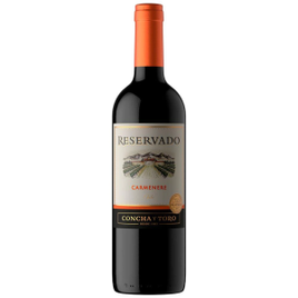 Vinho Tinto Meio Seco Chileno Concha Y Toro Reservado Carmenere - 750ml na Ponto