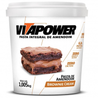 Vita Power Pasta De Amendoim Sabores Gourmet (1 005Kg) - Sabor Brownie De Chocolate na Amazon