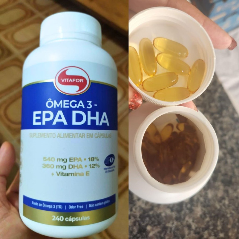 Vitafor – Ômega 3 EPA DHA – 240 Cápsulas na Amazon
