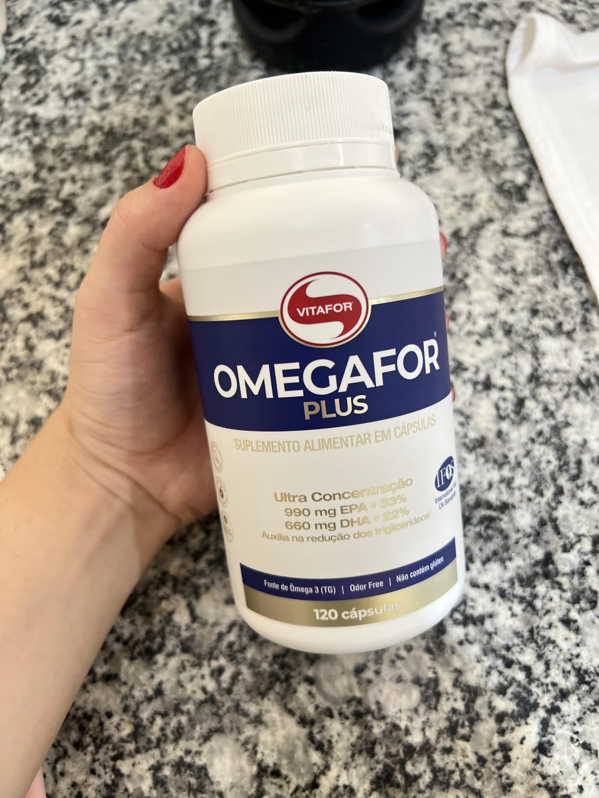 Vitafor – Omegafor Plus- 120 Cápsulas na Amazon