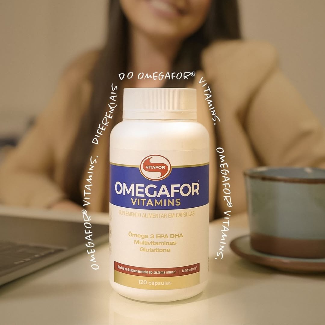 Vitafor – Omegafor Vitamins – 120 Cápsulas na Amazon