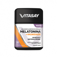 Vitasay Melatonina + Imunidade 30 Cápsulas na Pague Menos