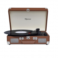 Vitrola Chrome Brown Com Usb E Bluetooth, Bivolt na Amazon