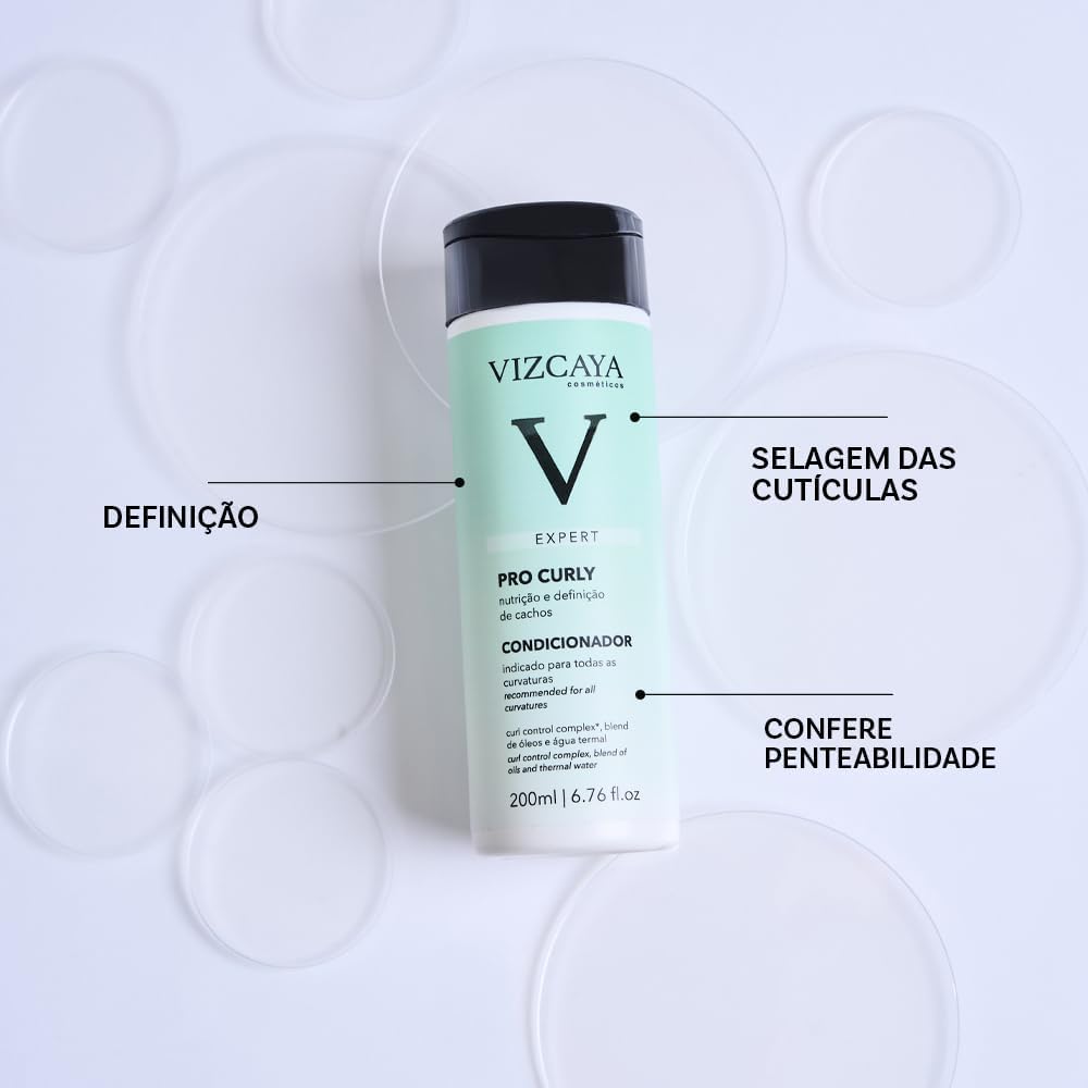 Vizcaya Condicionador Pro Curly 200ML na Amazon