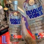 Vodka Absolut 1000ml na Amazon