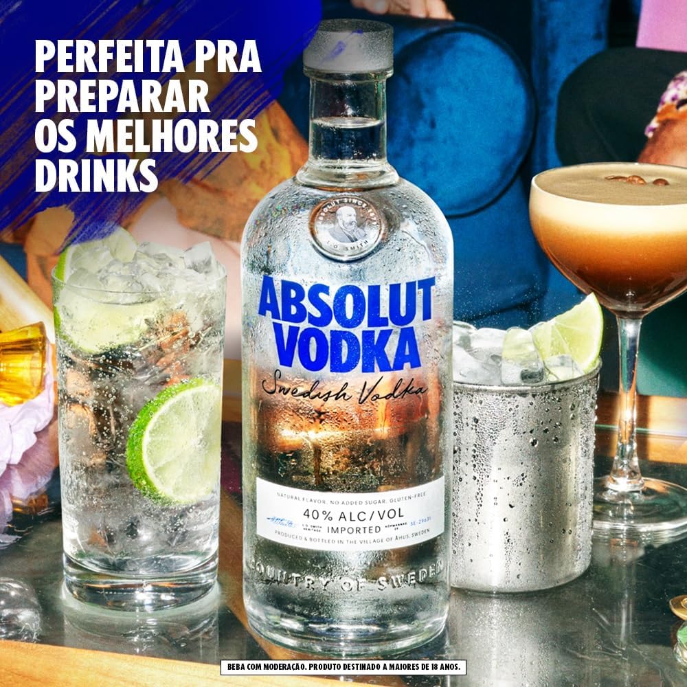 Vodka Absolut 750ml na Amazon