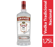 Vodka Smirnoff, 1.75L na Amazon