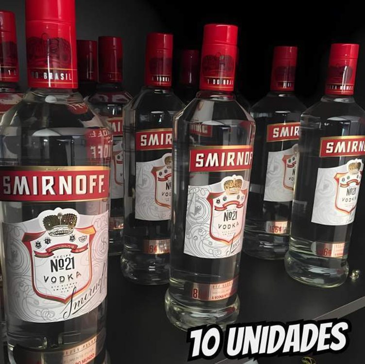 Vodka Smirnoff 998ml 10 Unidades na Carrefour