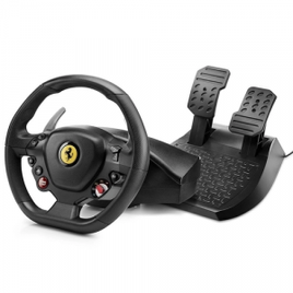 Volante de Corrida Thrustmaster T80 Ferrari 488 GTB Edition com Pedais - PC & PS4 na Americanas