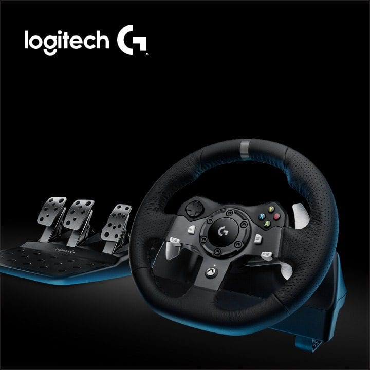 Volante Logitech G920 Driving Force para Xbox Series X|S, Xbox One e PC - 941-000122 na KaBuM!
