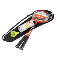 Vollo Kit Badminton 2 Raquetes + 3 Petecas na Amazon