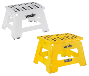 Vonder Banqueta Plástica Dobrável Altura 220 Mm na Amazon