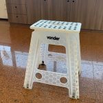 Vonder Banqueta Plástica Dobrável Branca Altura 450 Mm na Amazon
