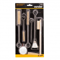 Vonder Jogo Para Limpeza De Pistolas Para Pintura Com 12 Peças na Amazon