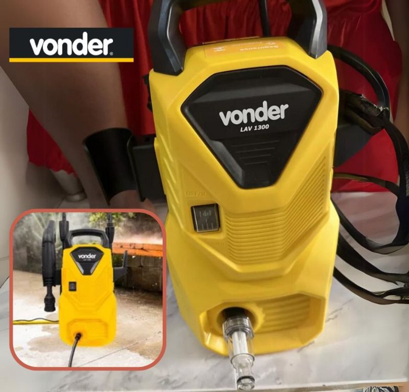 Vonder, Lavadora de Alta Pressão LAV 1300, 1.300 lbf/pol² na Amazon