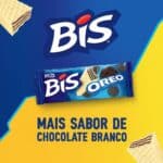 Wafer Oreo Cobertura Chocolate Branco Lacta Bis Pacote 100,8G na Amazon