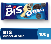 Wafer Oreo Cobertura Chocolate Branco Lacta Bis Pacote 100,8G na Amazon