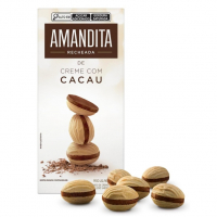 Wafer Recheado Amandita Sabor Chocolate 200g na Amazon