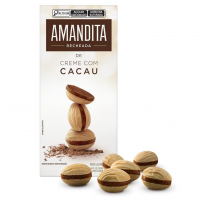 Wafer Recheado Amandita Sabor Chocolate 200g na Amazon