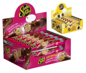 Wafer Recheado Chocolate Stick 375g Display com 15 Unidades na Magazine Luiza