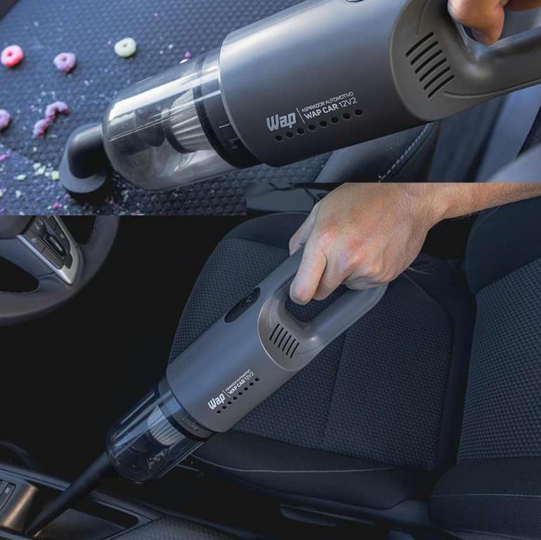 WAP Aspirador de Pó Automotivo Portátil 180W 12VDC com Bico Escova, Bico Canto, Plug 12V e Recipiente Removível 420ml WAP Car 12V2 na Amazon