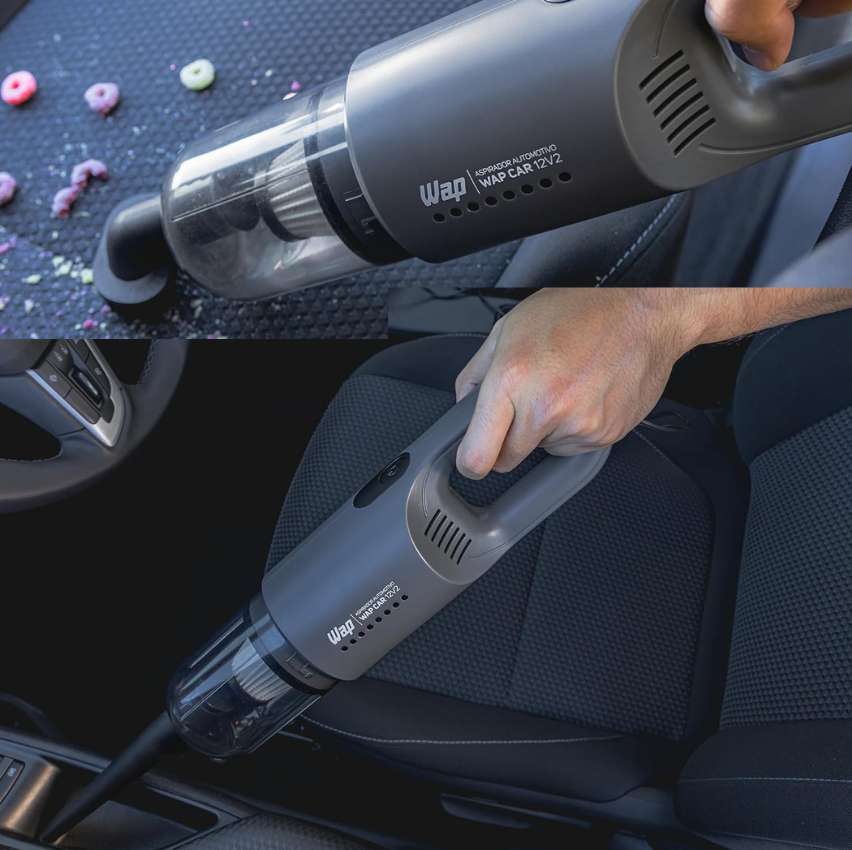 WAP Aspirador de Pó Automotivo Portátil 180W 12VDC com Bico Escova, Bico Canto, Plug 12V e Recipiente Removível 420ml WAP Car 12V2 na Amazon