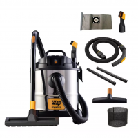 WAP Aspirador De Pó E Água Barril GTW INOX 12, Compacto, 12 Litros, Com Filtro Lavável, 160mbar 1400W 127V na Amazon