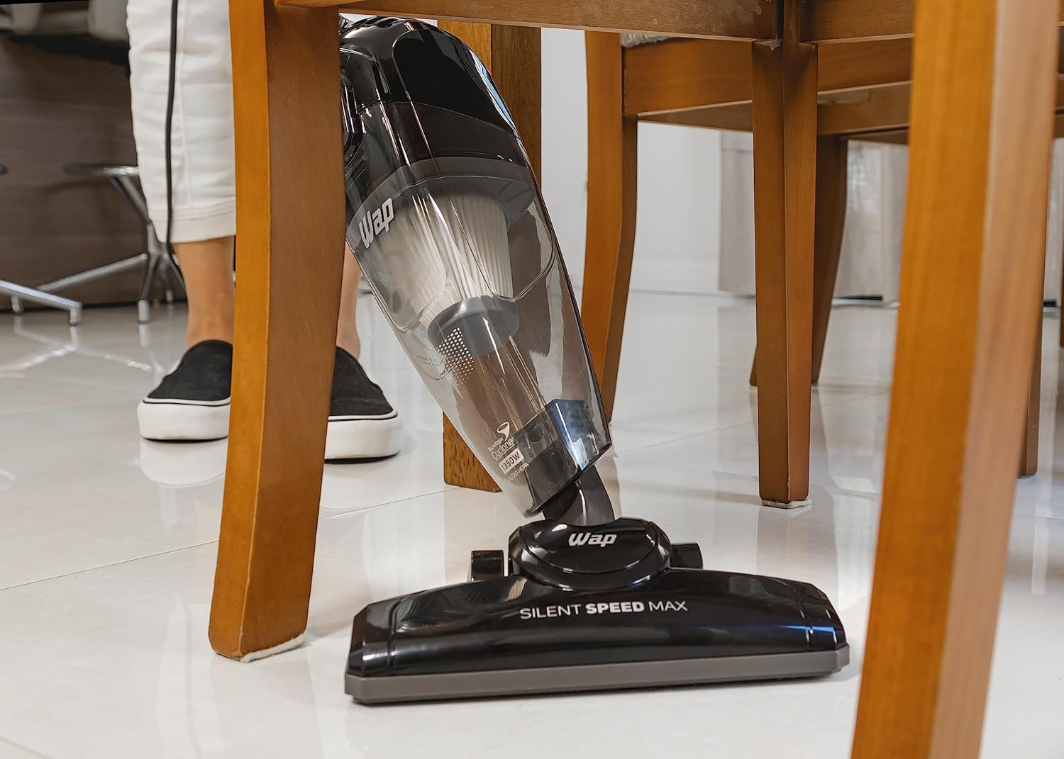 WAP Aspirador de Pó Vertical 3 e 1 1350W Filtro HEPA e Tecnologia Cyclone WAP Silent Speed Max 220V na Amazon