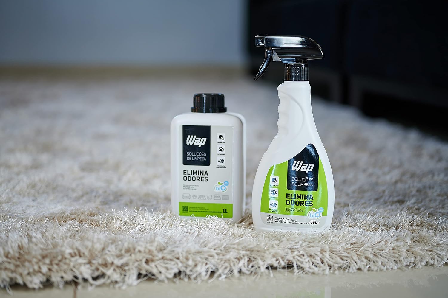 WAP Eliminador e Neutralizador de Odores Pet WAP ELIMINA ODORES PET 1 LITRO, Branco e Verde na Amazon