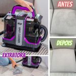 WAP Extratora Portátil Spot Cleaner W3 1450W de Potência e Vácuo de 110Mbar 3 em 1 Borrifa, Esfrega e Extrai na Amazon