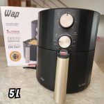 WAP Fritadeira Elétrica Air Fryer GRAND FAMILY 5 Litros na Amazon