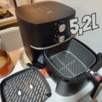 WAP Fritadeira Elétrica Air Fryer GRAND FAMILY 5,2 Litros, Temperatura Ajustável, Revestimento Antiaderente, 1500W 127V na Amazon