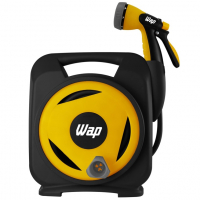 WAP Mangueira Para Jardim Com Enrolador E Esguicho Multiplo GMEEM01, 12 Metros, Engates Rápido 1/2" na Amazon