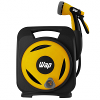 WAP Mangueira Para Jardim Com Enrolador E Esguicho Multiplo GMEEM01, 12 Metros, Engates Rápido 1/2" na Amazon