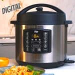 WAP Panela de Pressão Elétrica Inox 1000W com Painel Digital, Cesto 6 Litros com Revestimento Antiaderente que não Gruda, Tempo Programável, 10 Dispositivos de Segurança e Acessórios WAP WPPE1 na Amazon