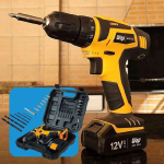 WAP Parafusadeira E Furadeira A Bateria Li-Ion 12V Bpf 12K3 Carregador Bivolt Sem Fio Com Maleta E Kit De 13 Acessórios na Amazon