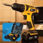 WAP Parafusadeira E Furadeira A Bateria Li-Ion 12V Bpf 12K3 Carregador Bivolt Sem Fio Com Maleta E Kit De 13 Acessórios na Amazon