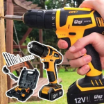 WAP Parafusadeira E Furadeira A Bateria Li-Ion 12V Bpf 12K3 Carregador Bivolt Sem Fio Com Maleta E Kit De 13 Acessórios na Amazon
