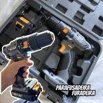 WAP Parafusadeira e Furadeira com Impacto à Bateria 3/8″ 21V K21-ID01, com Maleta Organizadora, Torque 21 Níveis, Bivolt na Amazon