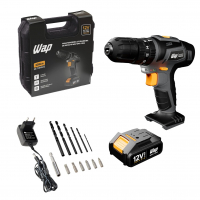 WAP Parafusadeira E Furadeira Com Impacto Bpfi 12K4 A Bateria Li-Íon De 12V Torque 18 Níveis na Amazon