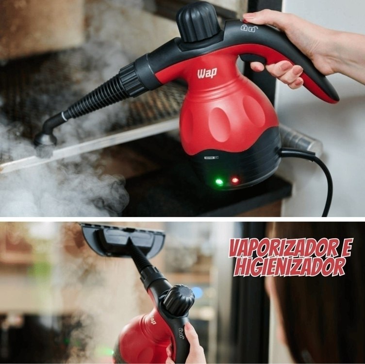 WAP Vaporizador e Higienizador WAPORE FIT 3 em 1, Compacto, 250ml, Higieniza, Limpa e Esteriliza, 100° 1000W 220V na Amazon