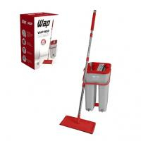 WAP Vassoura MOP Com Balde MOP DUPLO COMPACTO Multiuso, Lava E Seca, Com Refil De Microfibra, 8 Litros na Amazon